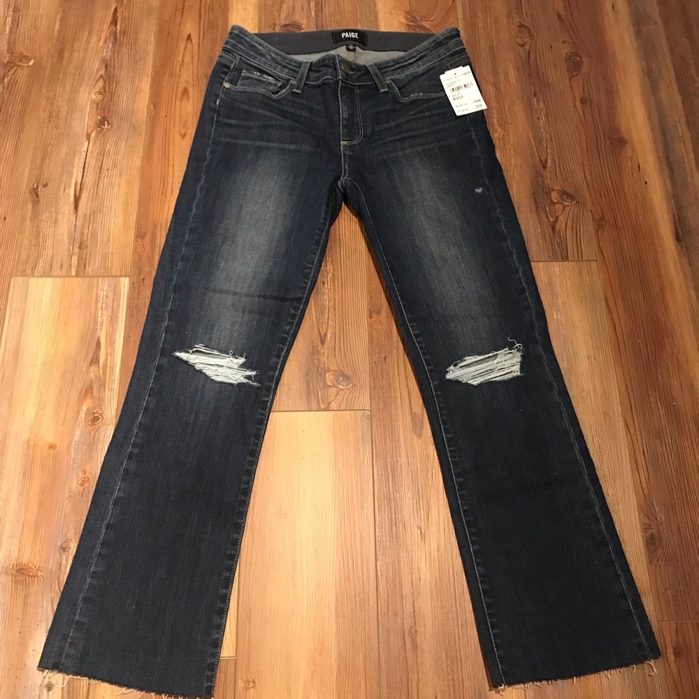 Paige Bootcut Ankle Jeans